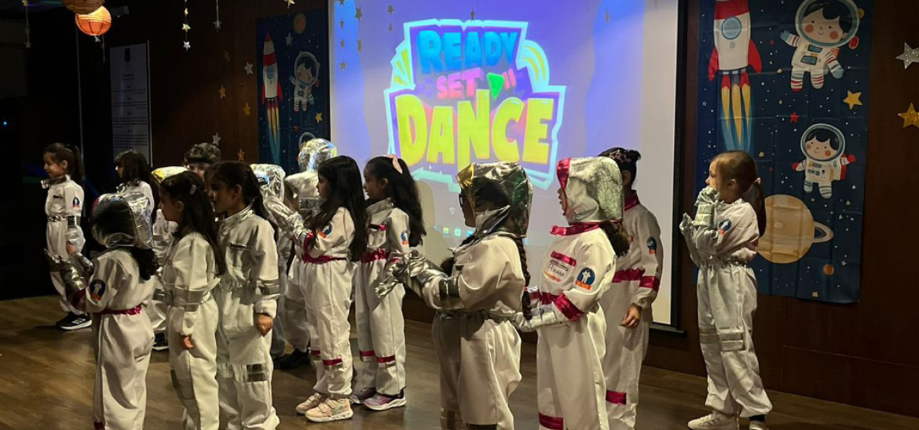 Students of Al Hamraa International Schools participating in World Space Week 2025 activities